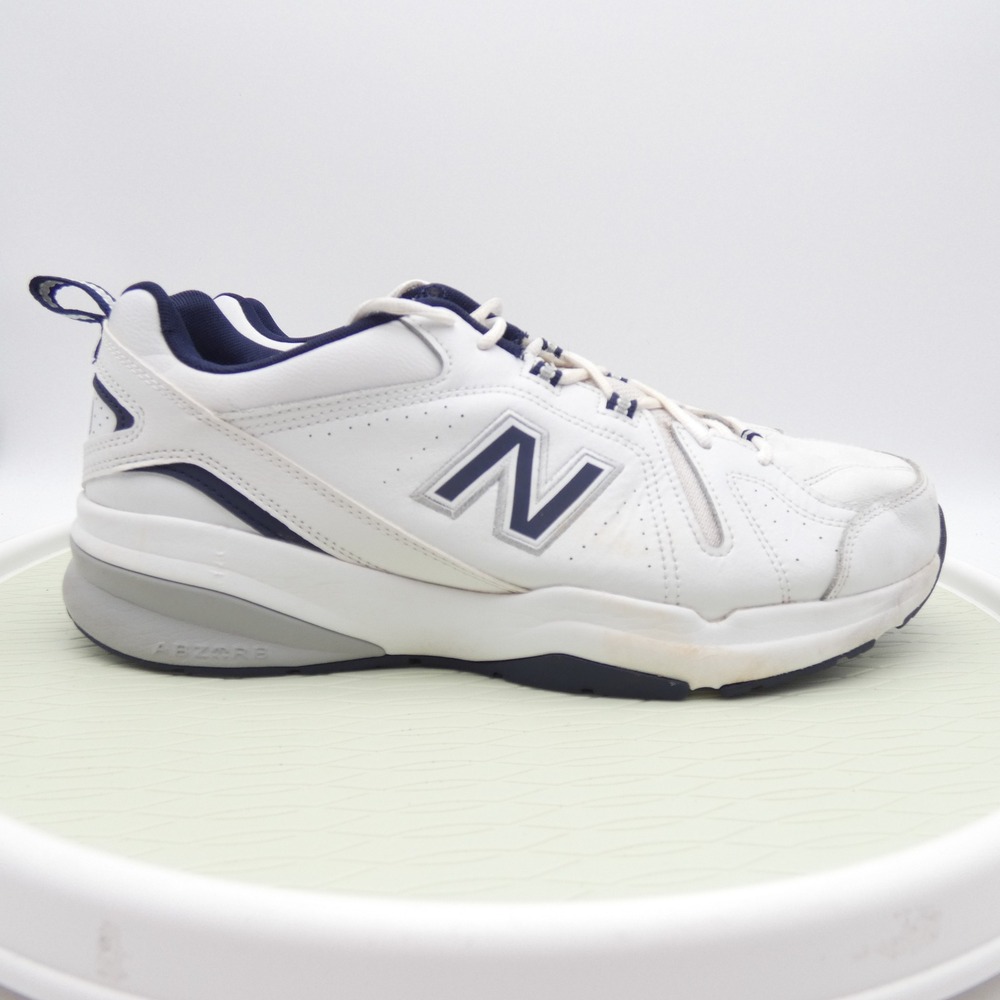New Balance 608v5 Mens 13 4E White Navy Training Shoes MX608WN5